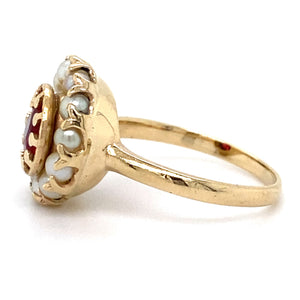 Estate Pearl Fashion Ring