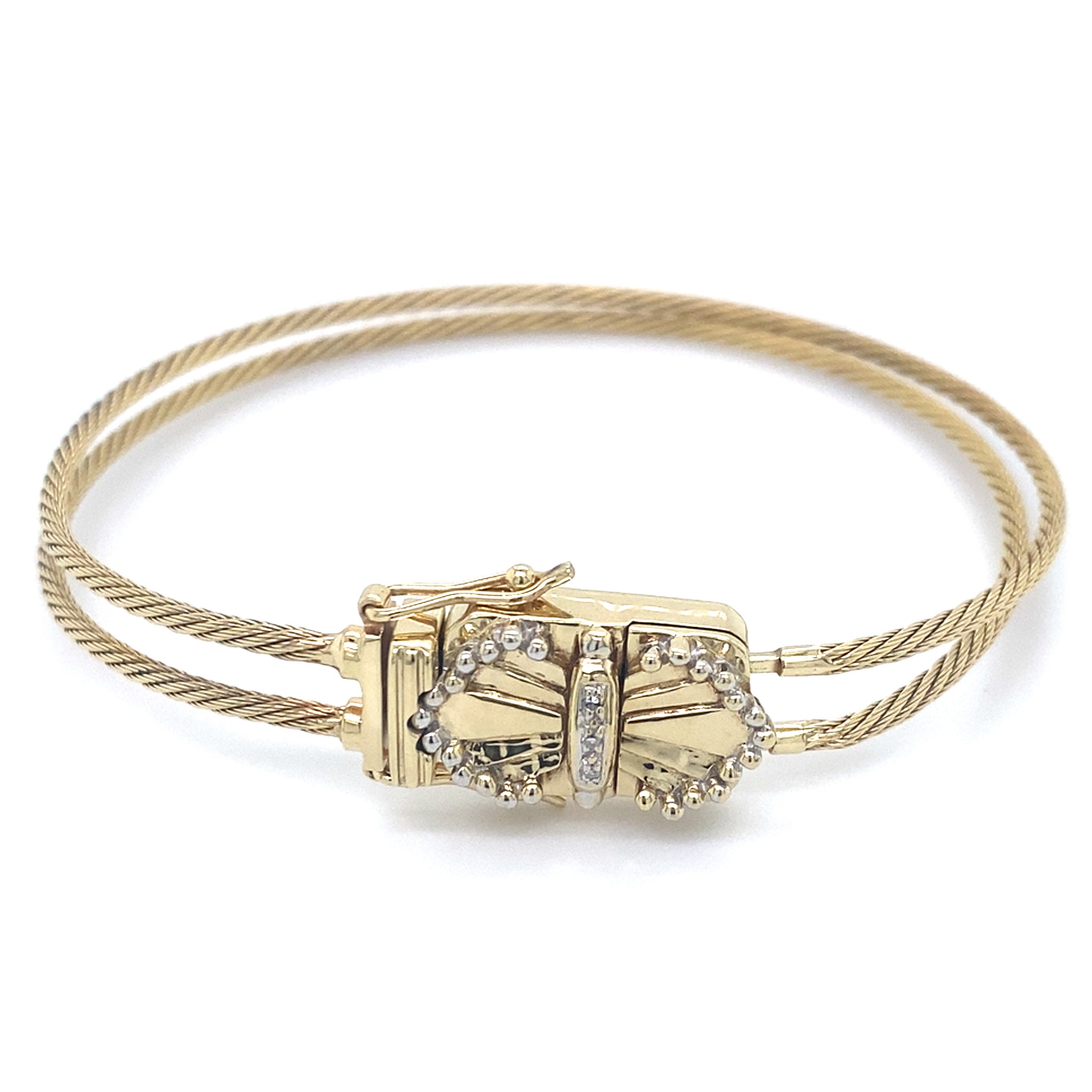 Estate 8.5" Two Strand Slide Bracelet