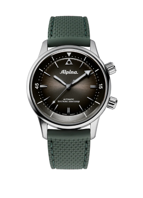 Seastrong Diver 300 Heritage Green by Alpina