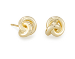 Presleigh Gold Plated Stud Earrings by Kendra Scott