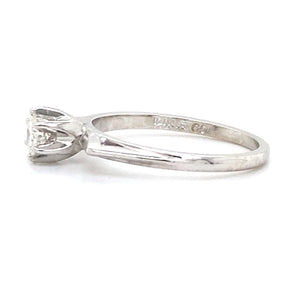 Estate 0.23ct Diamond Solitaire Ring