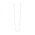 14K White Gold 0.50cttw Diamond Necklace