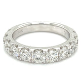 14K White Gold 2.20cttw VS2 G Diamond Wedding Band by DFU