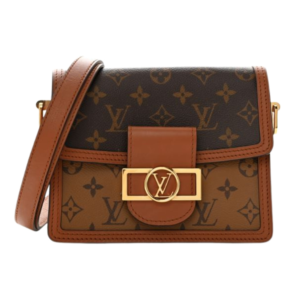 PREOWNED Louis Vuitton Reverse Monogram Dauphine Mini