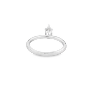 Stunning Pear Shaped Diamond Engagement Ring by Forevermark