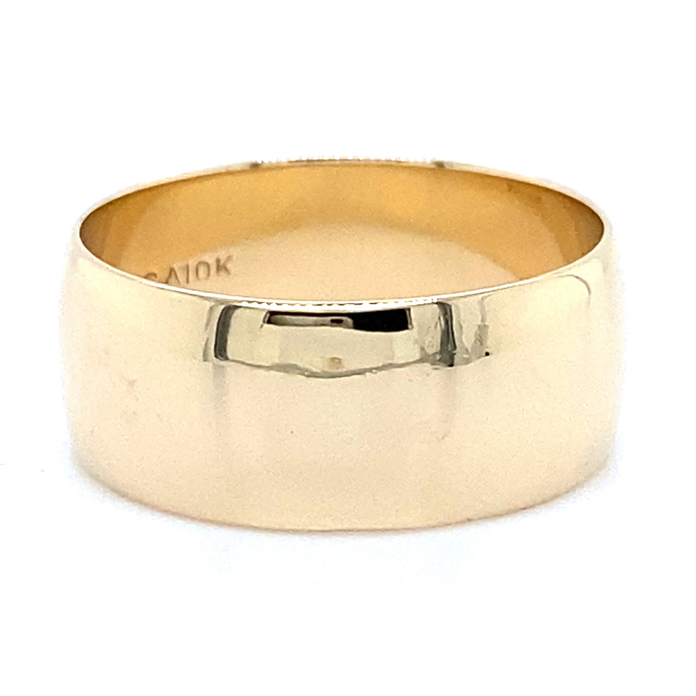 Estate 7.75mm Gold Band