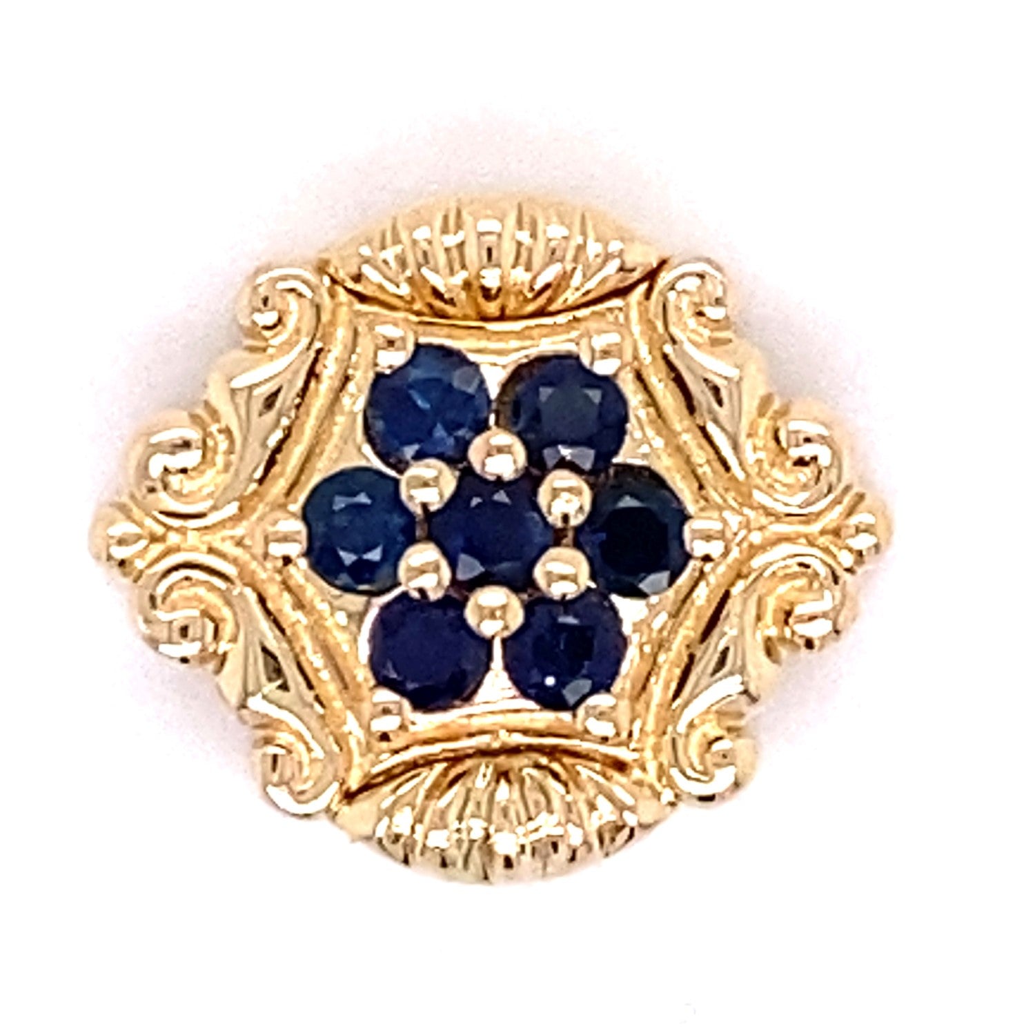 Estate Blue Sapphire Slide