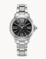 Ladies Eco-Drive L Ceci Silver-Tone Stainless Steel Watch by Citizen