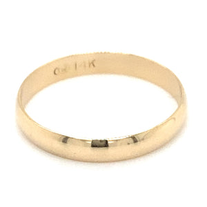 Estate 3mm Wedding Band