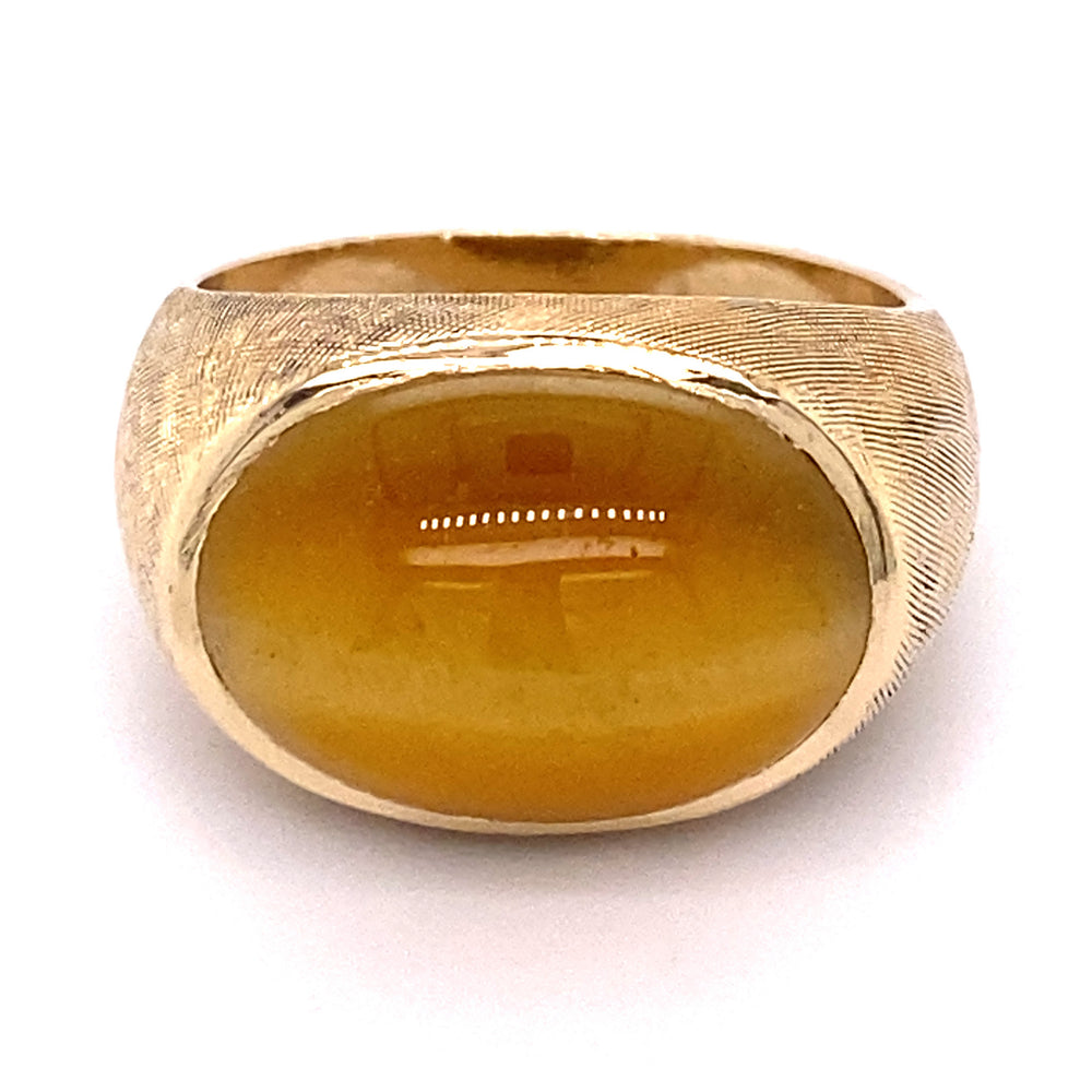 Estate Cat's Eye Quartz Ring