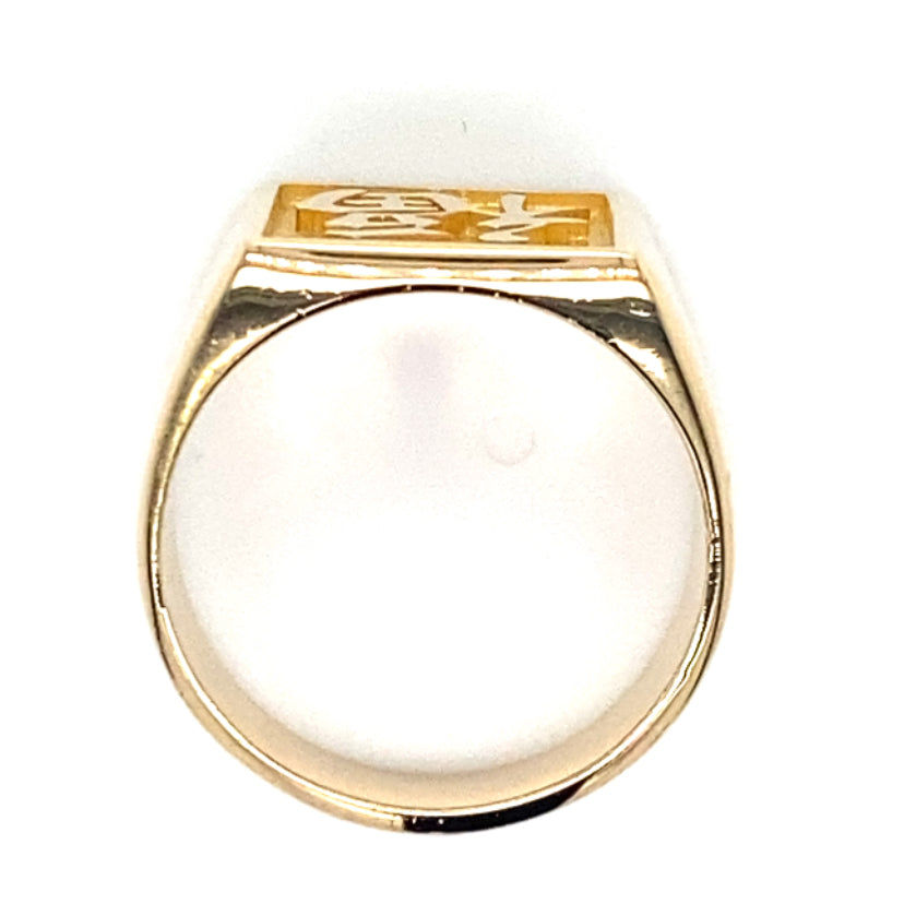 Estate Chinese Blessing Ring