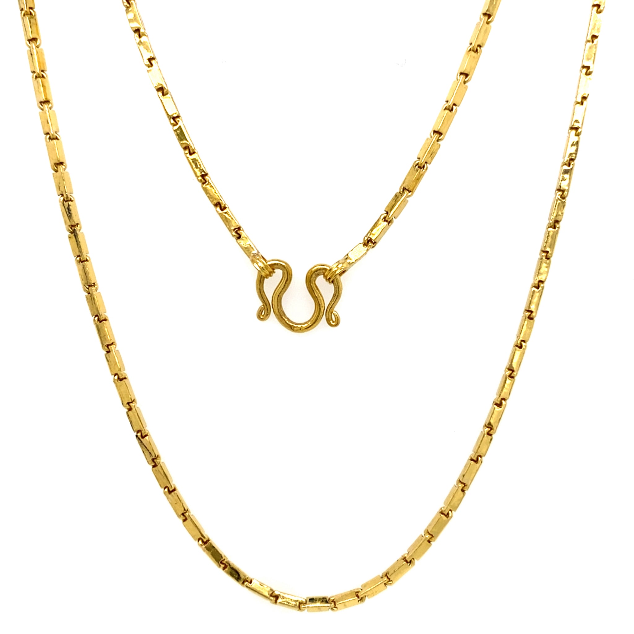 Estate 22K Gold Baht Chain