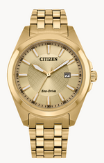 Peyten Gold-Tone Stainless Steel Watch with Champagne Face by Citizen