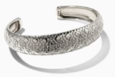 Harper Silver Plated Cuff Bracelet by Kendra Scott