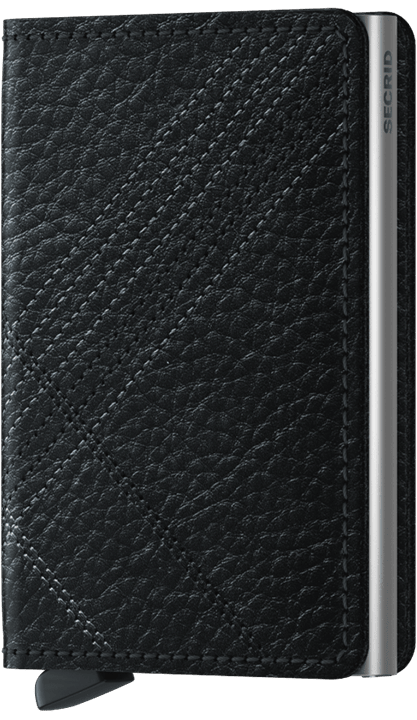 Slimwallet Stich Linea Black by Secrid