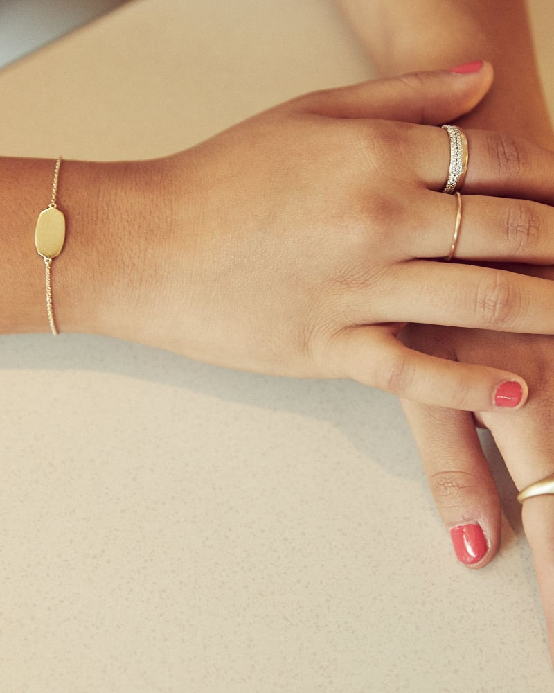 Elaina Delicate Chain 18K Rose Gold Vermeil Bracelet by Kendra Scott