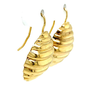 Estate Beehive Earrings