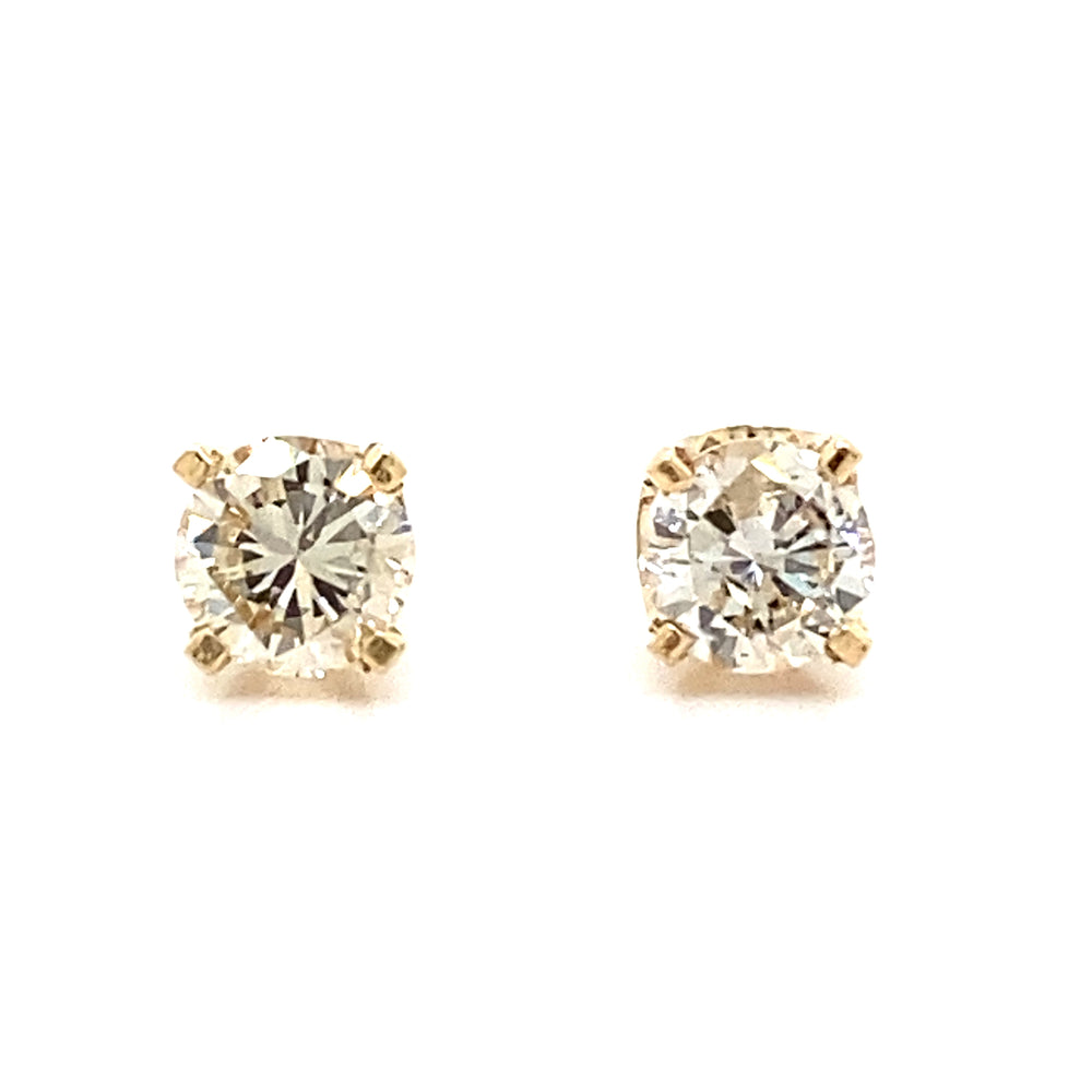 Estate 0.55cttw Diamond Studs