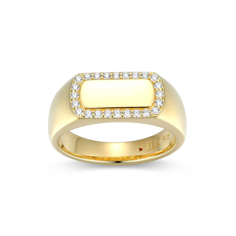 Plated Gold "Allure 2.0" Ring