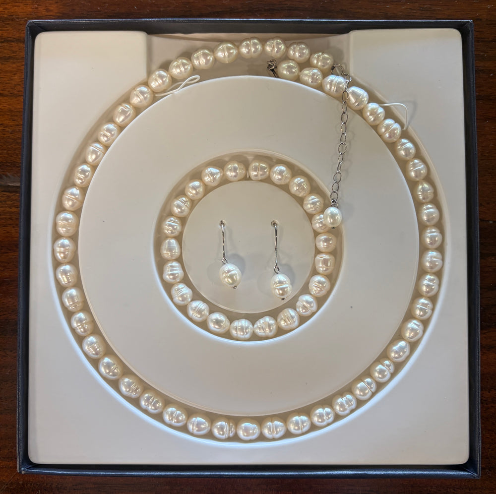 Estate Freshwater Pearl 3 Piece Set
