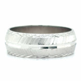 Estate Textured Men's Wedding Band