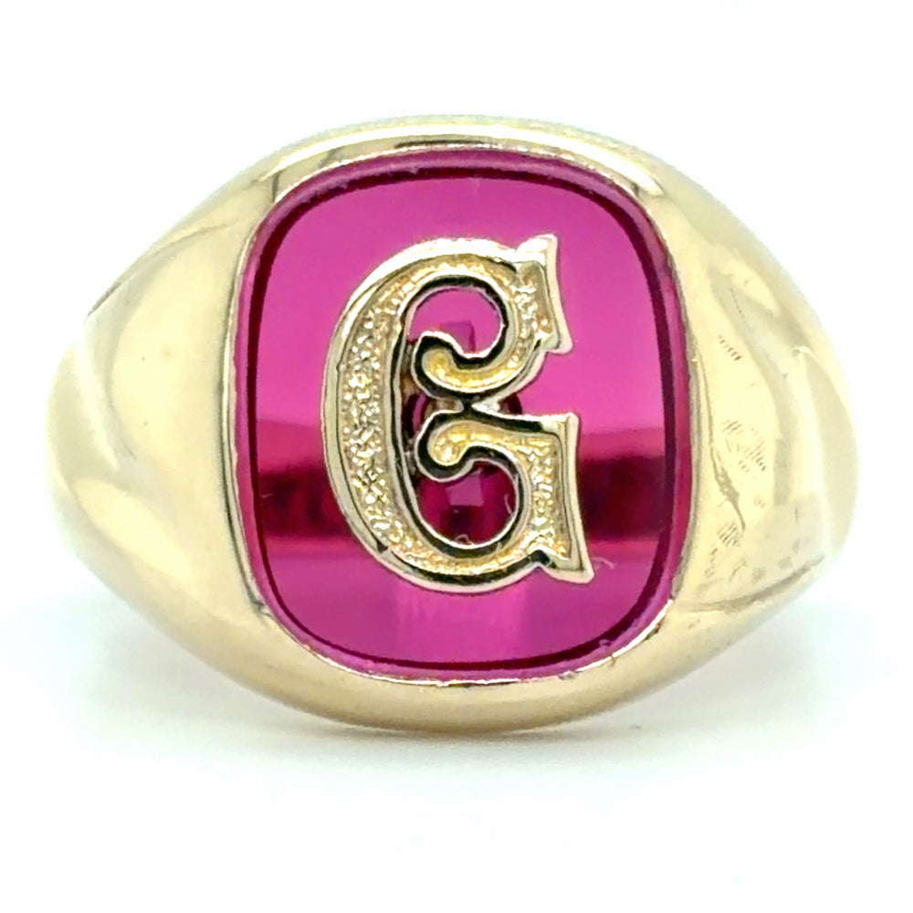Estate "G" Signet Ring