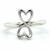 Estate Love Without End Heart Ring