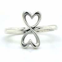 Estate Love Without End Heart Ring