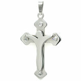 Estate Diamond Crucifix Pendant