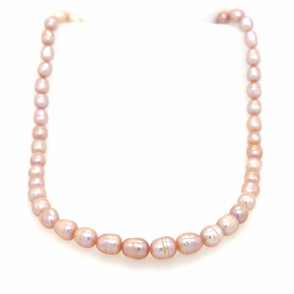 Estate Pink Freshwater Pearl Choker Necklace