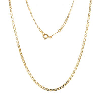 Estate 16" Yellow Gold Anchor Chain