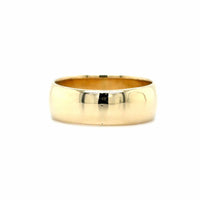 Estate 14K Yellow Gold 7mm Band