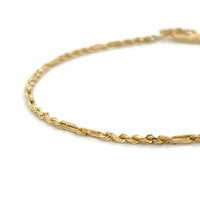 Estate 14K Milano Rope Bracelet