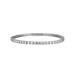 Rhodium Plated Stardust Bracelet