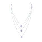 Mutlti Strand Diamond Necklace