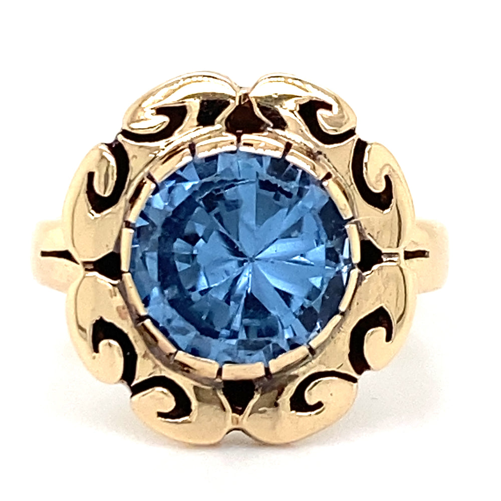 Estate Blue Stone Ring
