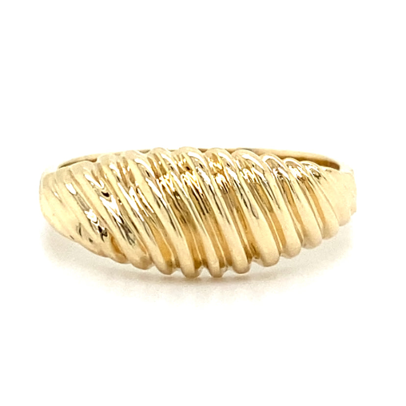 Estate Domed, Textured Ring
