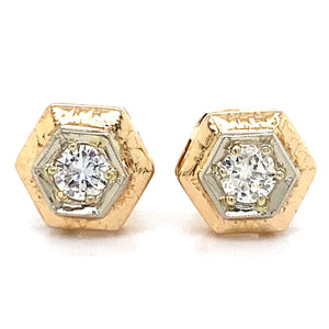 Estate Hexagonal Studs