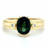 Estate Chrome Diopside Fashion Ring