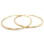 Estate 50mm Yellow Gold Hoops