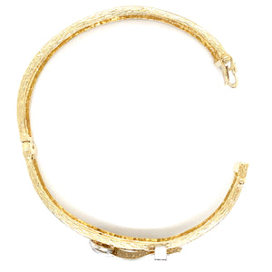 Estate 6.5" Buckle Bangle