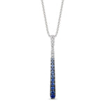 Sapphire and Diamond Pendant by LeVian