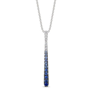 Sapphire and Diamond Pendant by LeVian