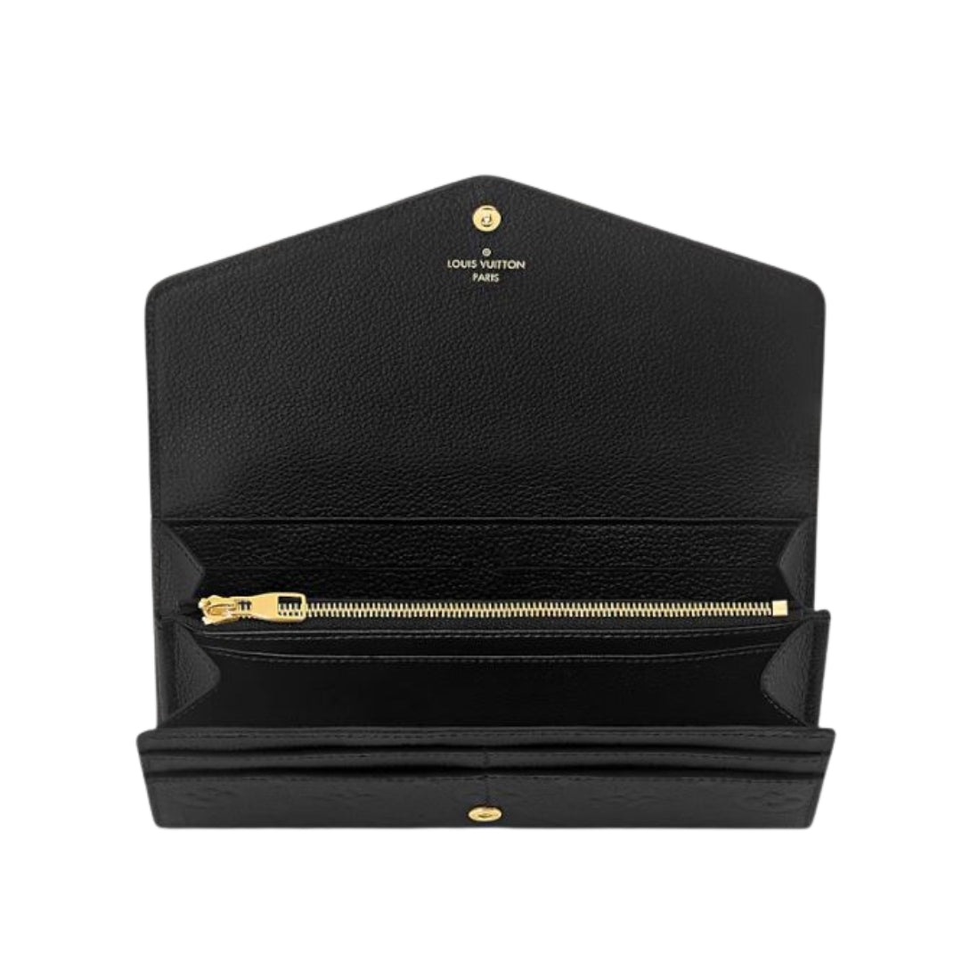 PREOWNED Louis Vuitton Sarah Wallet Monogram Empreinte Leather