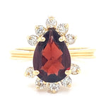 Estate Garnet Fashion Ring