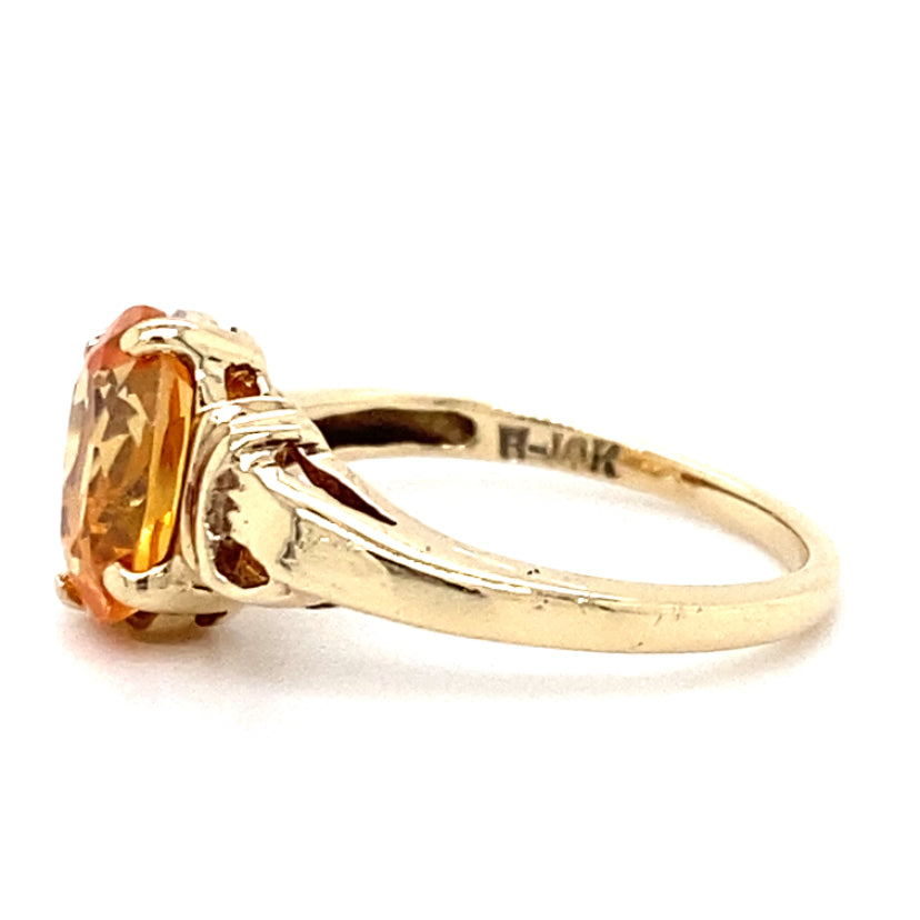 Estate Citrine Ring