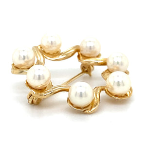 Estate Pearl Brooch