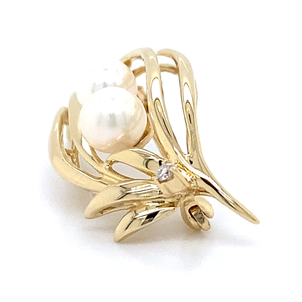 Estate Pearl Brooch