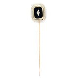 Estate Black Onyx Stick Pin
