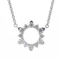 Hearts on Fire Diamond Aerial Eclipse Pendant